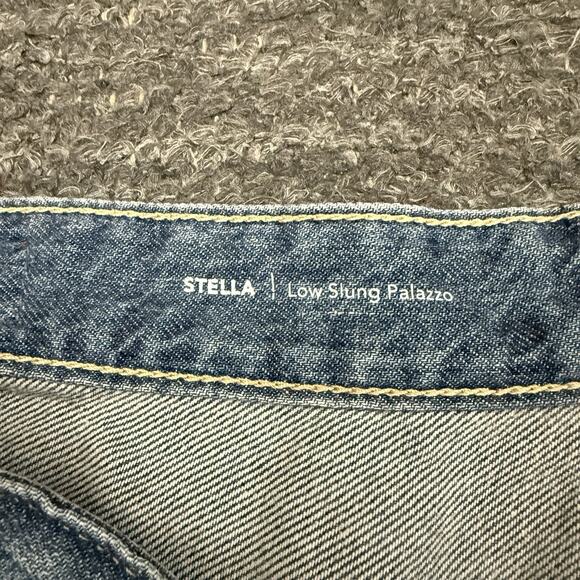 Rag & Bone Stella Low Slung Palazzo Jeans Women 31 Lightweight Wide Leg Lyocell - Picture 10 of 13